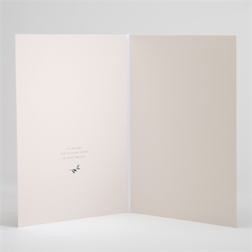 Livret de messe mariage bel eclat - Intérieur du livret