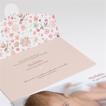 Faire-part naissance mon petit chou ! enveloppe - Détail du faire-part