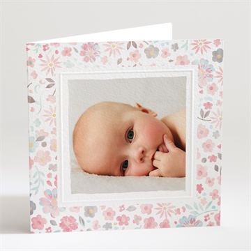 Faire-part naissance mon petit chou ! gaufrage