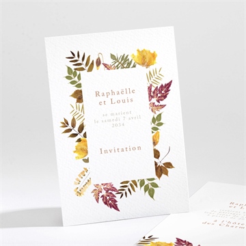 Carton d'invitation mariage subliminal