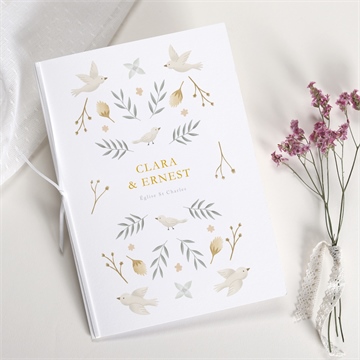 Livret de messe mariage céleste