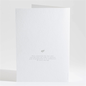 Livret de messe mariage céleste - Dos du livret