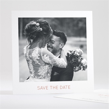 Save the Date mariage son eclat