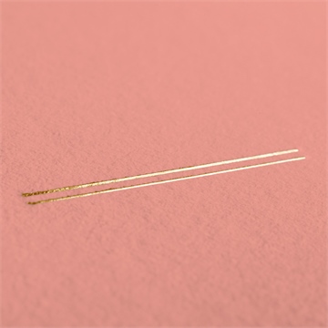 Faire-part naissance sobre et chic dorure - Détail du faire-part