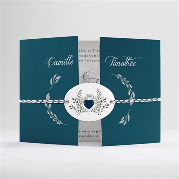 Carte 2 volets - paysage