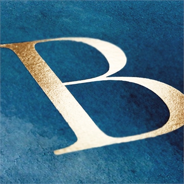 Faire-part naissance nuit étoilée dorure - Marquage à chaud OR