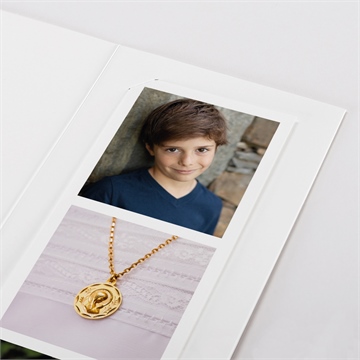 Faire-part communion relief photomaton - Détail du faire-part