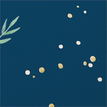 Faire-part naissance belle photo dorure - Marquage à chaud OR