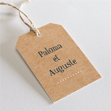 Etiquette mariage notre moment étui