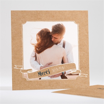 Remerciement mariage notre moment étui