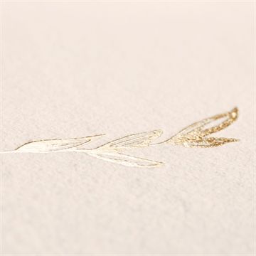 Faire-part naissance cocktail fruité pliée - Détail du dos du faire-part