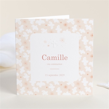 Faire-part communion toujours plus haut