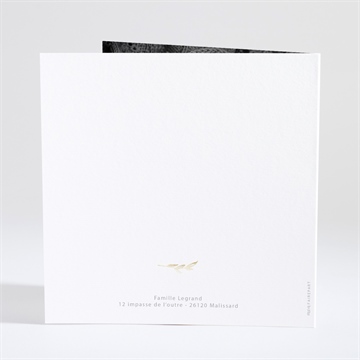 Faire-part naissance tout en rondeur carte plié - Dos du faire-part