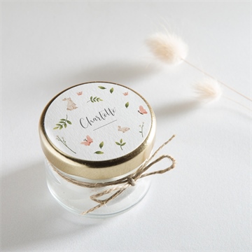 Sticker naissance champetre - Mise en situation