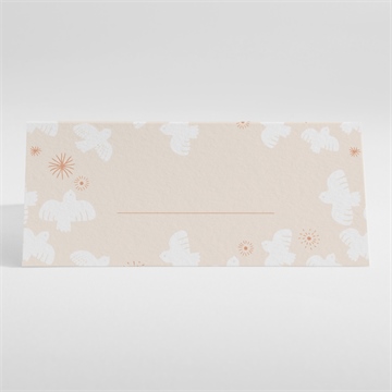 Marque-place communion toujours plus haut - Dos du marque-place