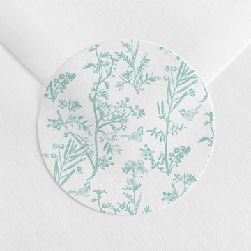 Sticker naissance tradition