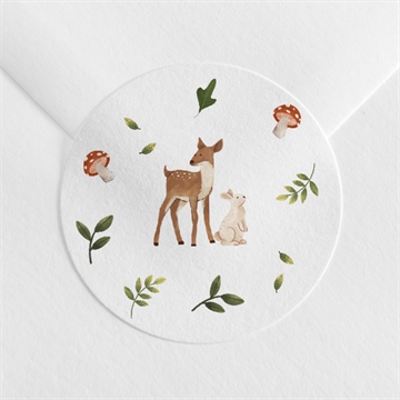 Sticker naissance joyeux compères