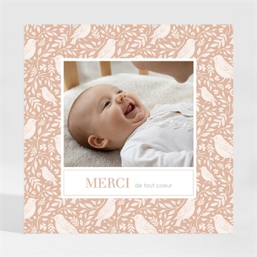 Remerciement naissance espiègle