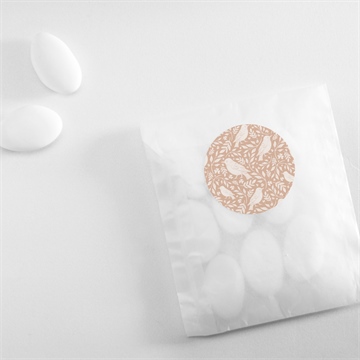 Sticker naissance espiègle - Mise en situation