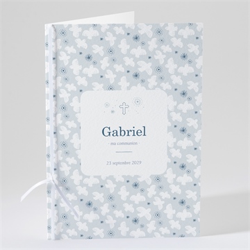 Livret de messe communion vertige bougie argent