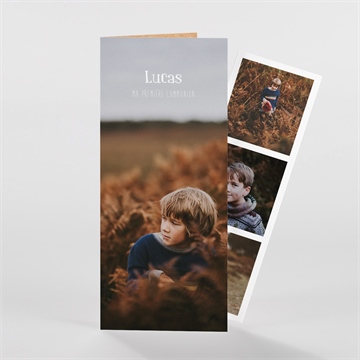 Faire-part communion tout un symbole photomaton - Vue d'ensemble