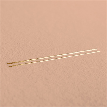 Faire-part naissance ses petits petons dorure - Détail du dos du faire-part