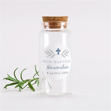 Mignonette baptême mosaïque de photos sticker