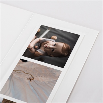 Faire-part de baptême horizons photomaton - Détail du faire-part