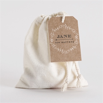 Pochon baptême belle histoire sacrée