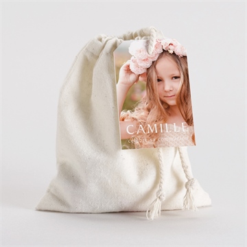 Pochon communion jolies grâces dorure