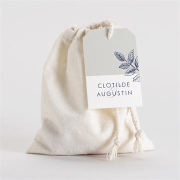 Pochon mariage  esperluette