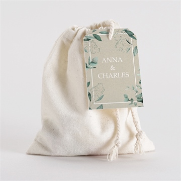 Pochon mariage  intimité ensemencé