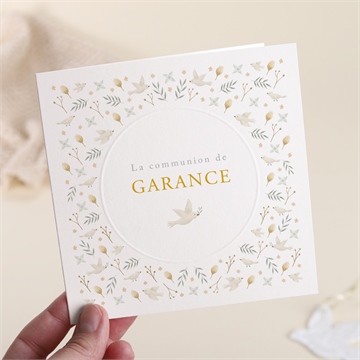 Faire-part communion en vérité