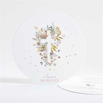 Faire-part de baptême tout en joie