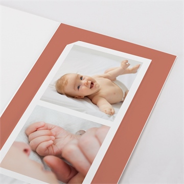 Faire-part de baptême florilège - Détail du faire-part