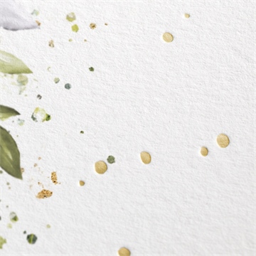 Faire-part profession de foi affirmation dorure - Marquage à chaud OR