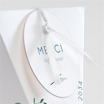 Boîte de dragées mariage grande esquisse étui - Détail de la boîte