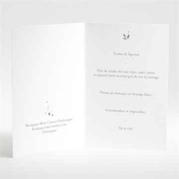 Menu communion vraie joie - Intérieur du menu