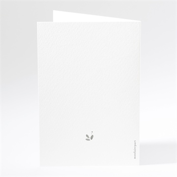 Menu communion vraie joie - Dos du menu