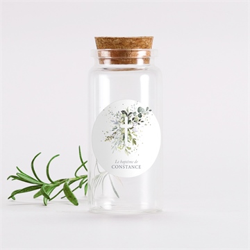 Mignonette baptême en lumière