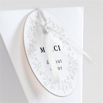 Boîte de dragées mariage sublime étui - Détail de la boîte