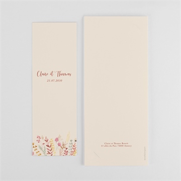 Remerciement mariage élégance champêtre photomaton - Détail de l'intérieur