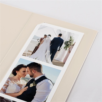 Remerciement mariage élégance champêtre photomaton - Dos du faire-part