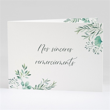 Carte pliée - paysage