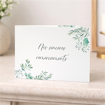 Remerciement décès destinée