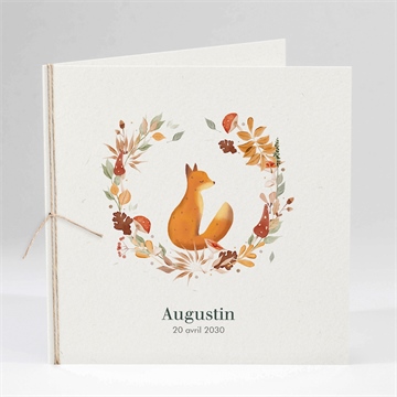 Faire-part naissance mon beau renard