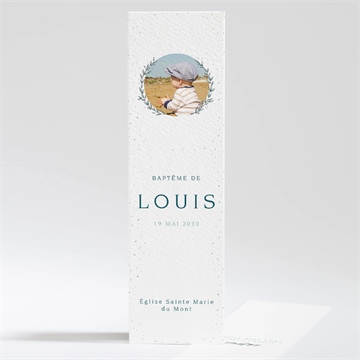 Signet baptême celebrons argent