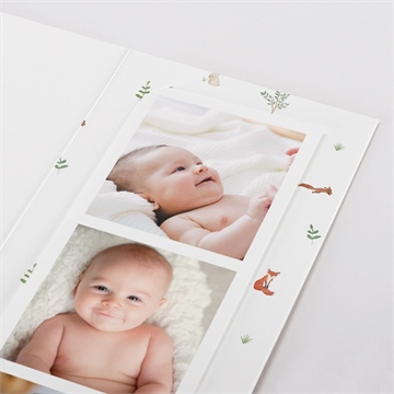 Faire-part naissance gaiement photomaton - Détail du faire-part