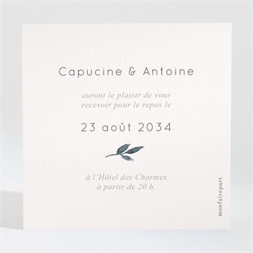 Carton d'invitation mariage rien que nous