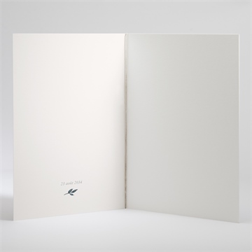 Livret de messe mariage rien que nous - Intérieur du livret